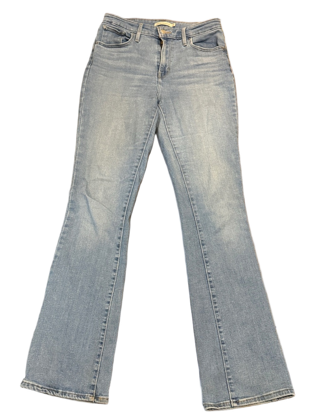 Levi's 725 High-Rise Bootcut Light Blue Denim Jeans Size 29